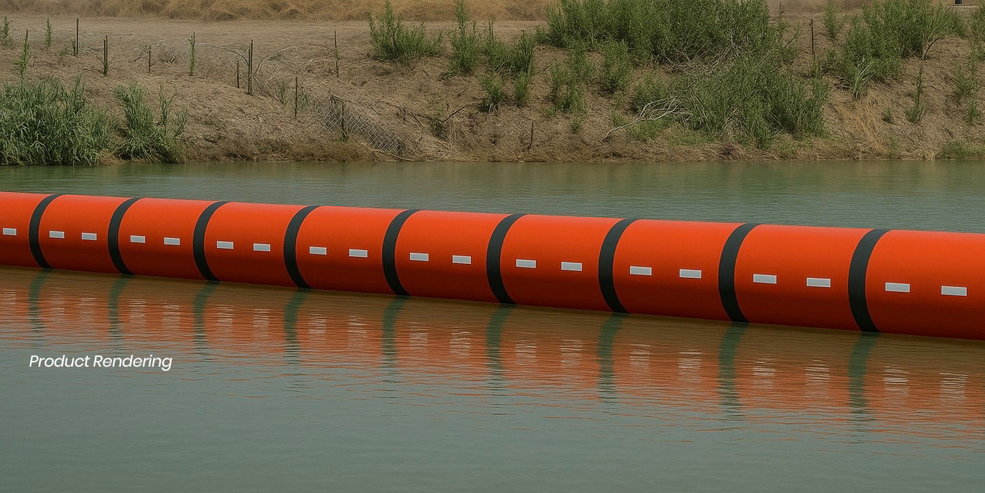 floating barriers rendering